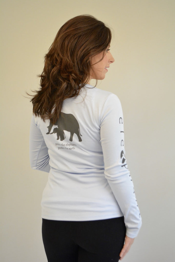 Elephant Supima Cotton Long Sleeve T-Shirt