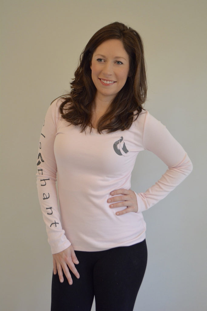 Elephant Supima Cotton Long Sleeve T-Shirt