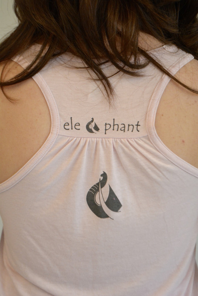 Elephant Flowy Racerback Tank
