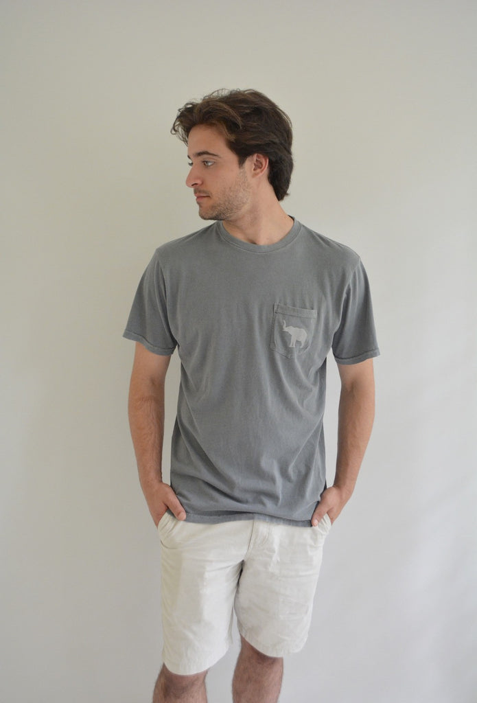 Elephant Classic Short Sleeve Comfort Pocket Tee