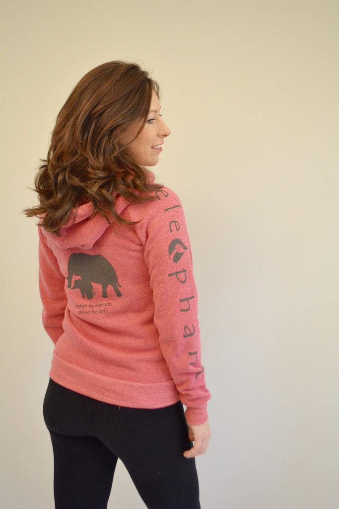 Elephant Cozy Eco Zip Front Fleece