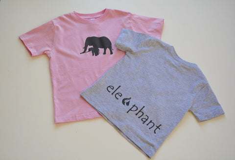 Elephant Classic Grey Garment Dyed Long Sleeve Tee