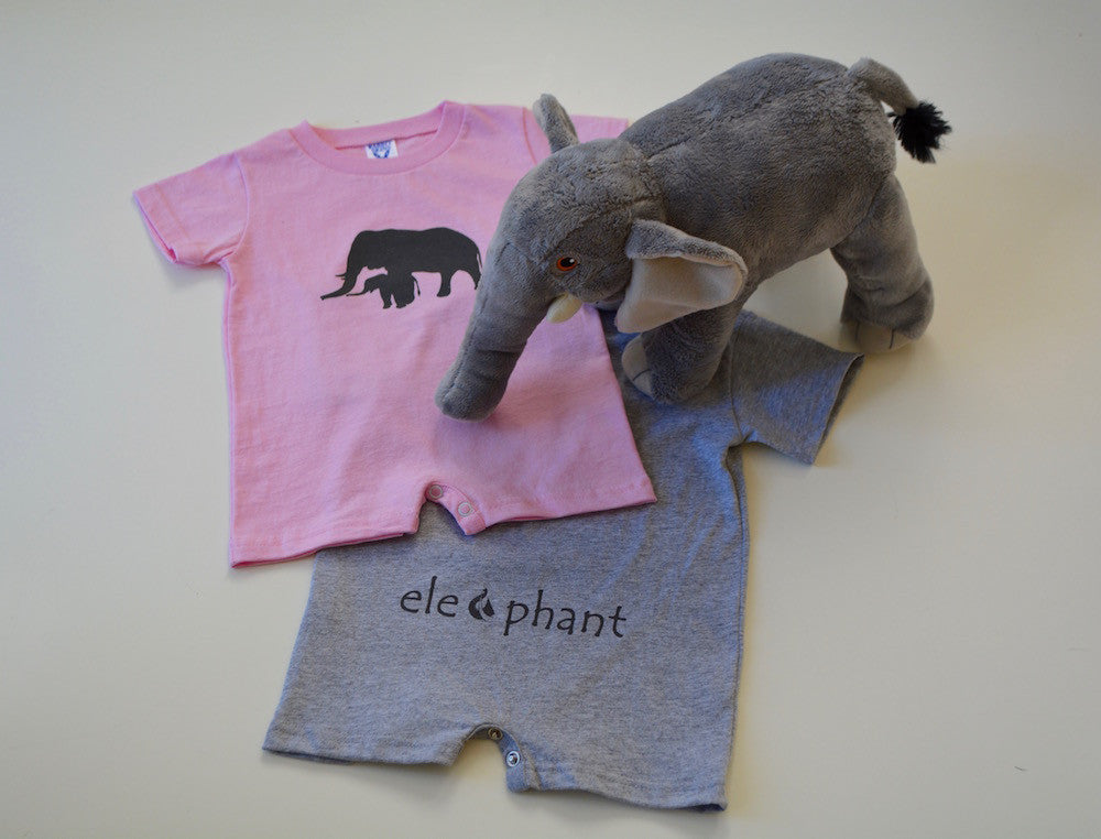 Elephant Baby Romper