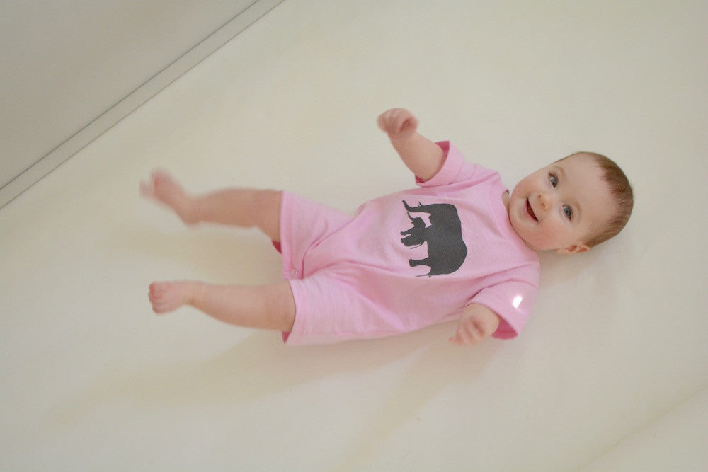 Elephant Baby Romper