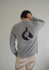 Elephant Classic Grey Garment Dyed Long Sleeve Tee