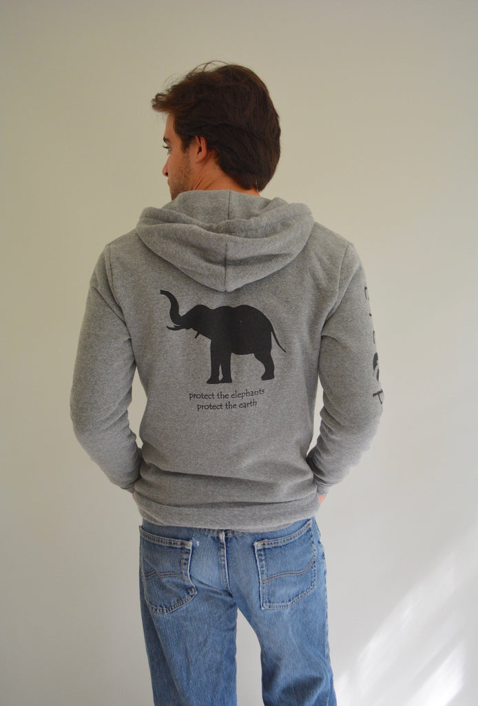 Elephant Rocky Eco Fleece Zip Hoodie